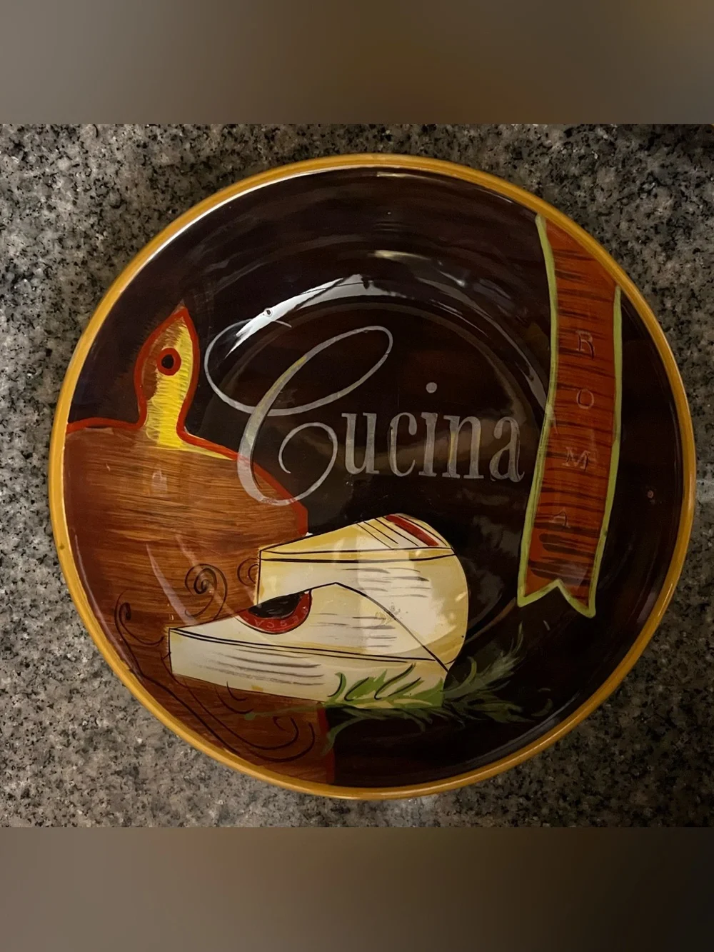 Vintage Pier 1 Imports Cucina Pasta Bowls Set of 2